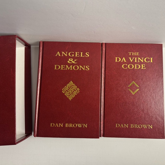 Dan Brown Book Set The Da Vinci Code and Angels & Demons - Picture 2 of 6